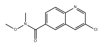 CAS#1635407 - 47 - 4|3 - chloro - n-metoxy-n-metylquinolín-6-karboxamid
